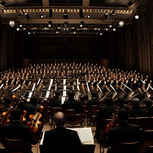 Symphonic Harmonies in an Elegant Orchestra Setting