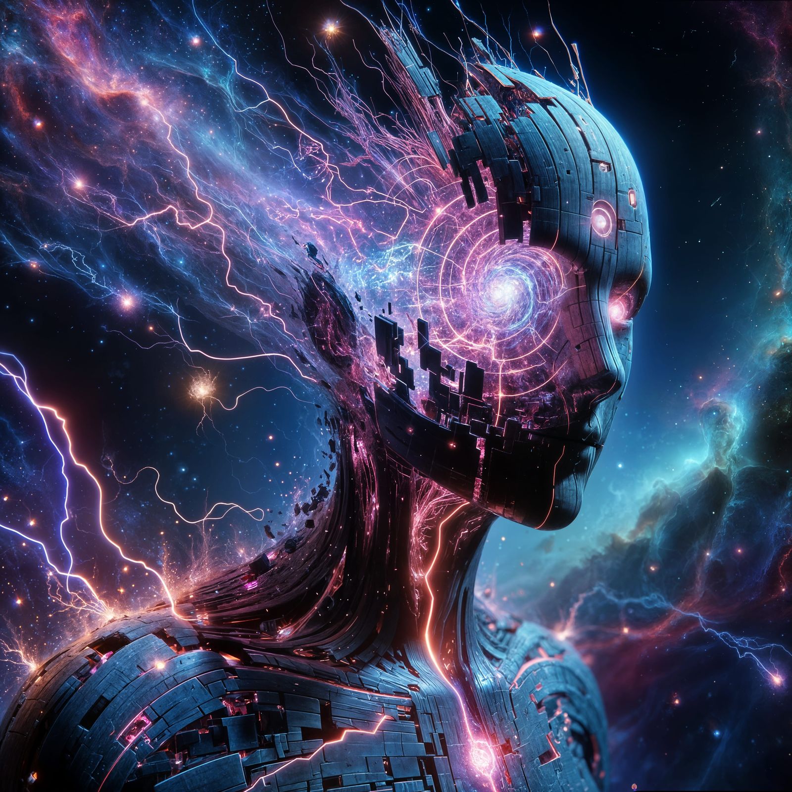 Electric Astral Convergence in Cosmic Chaos