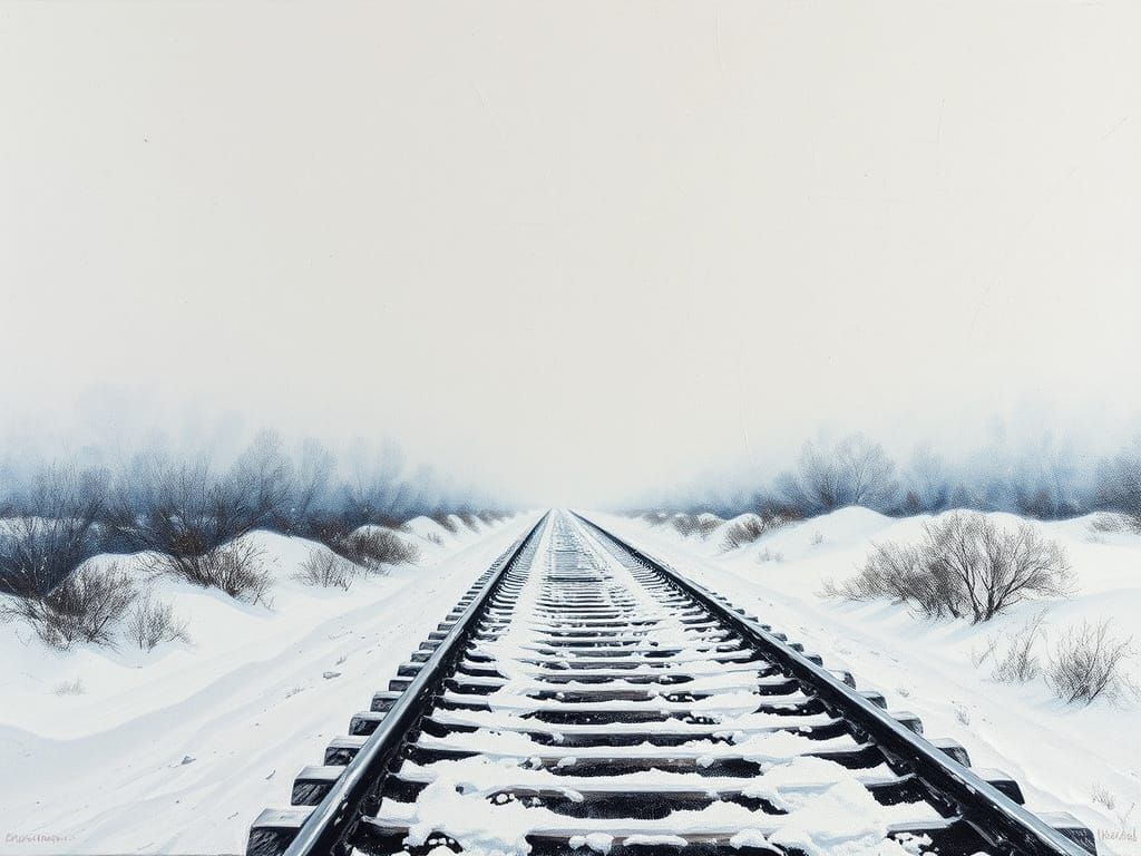 Winterish Railscape