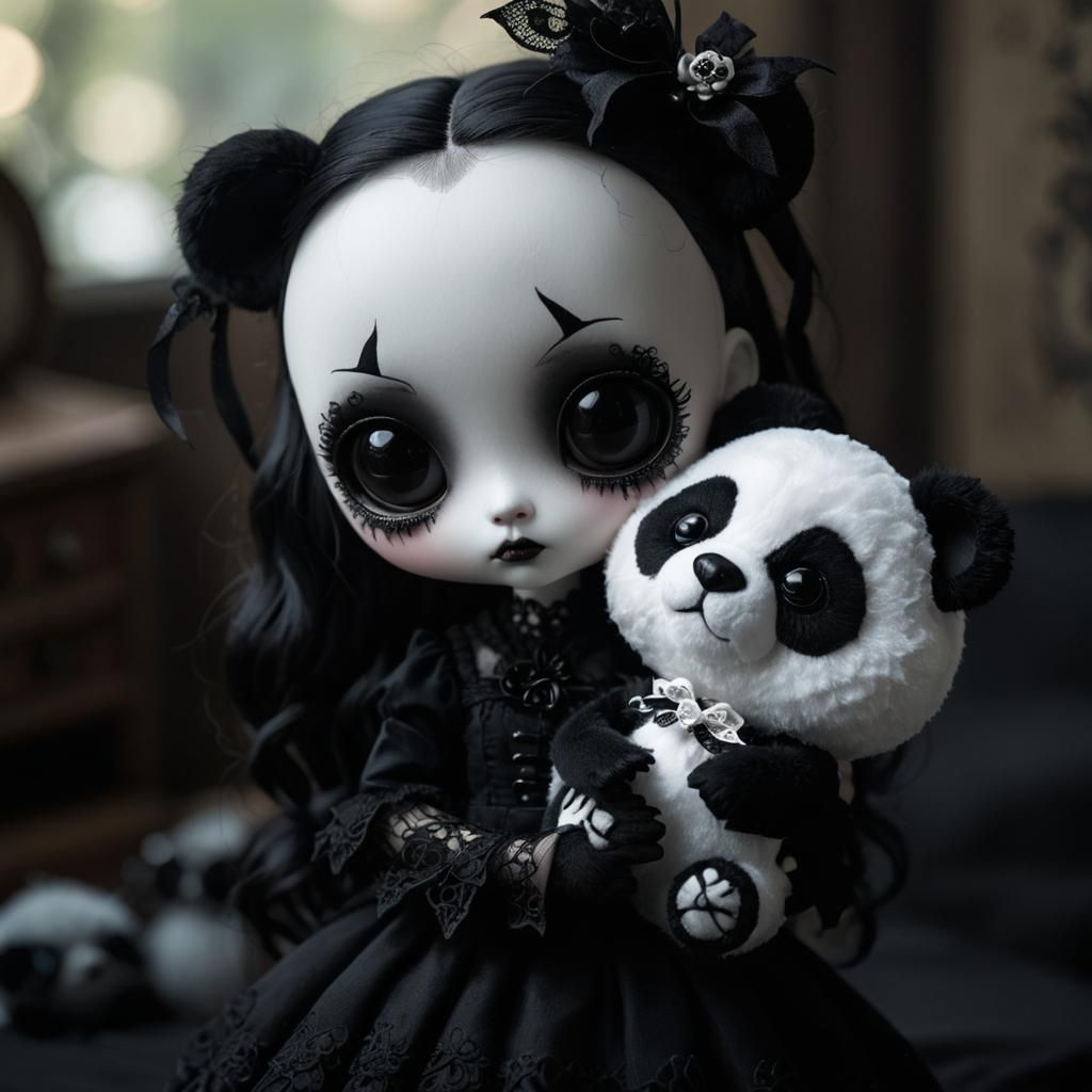 Gothic Chibie Monster's Sorrowful Moment