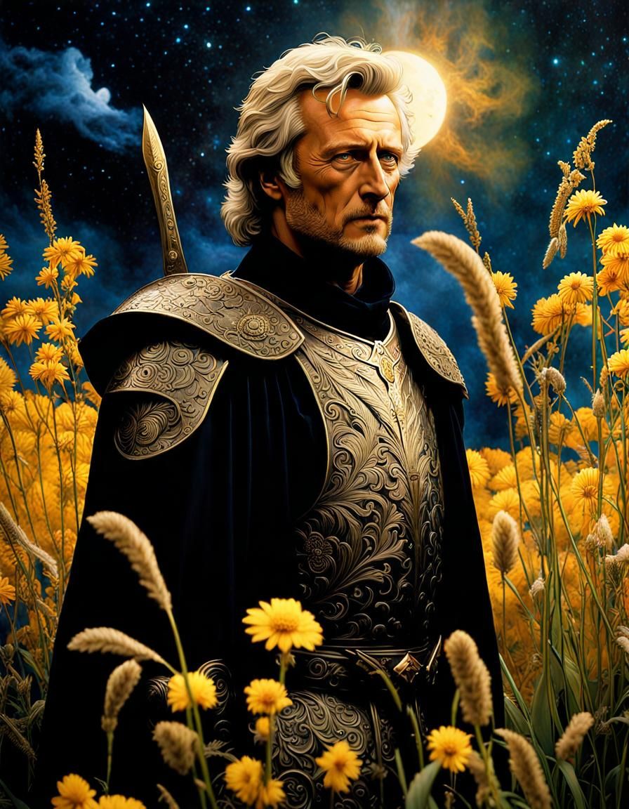 Knight Navarre in Avalon: Art Nouveau Style