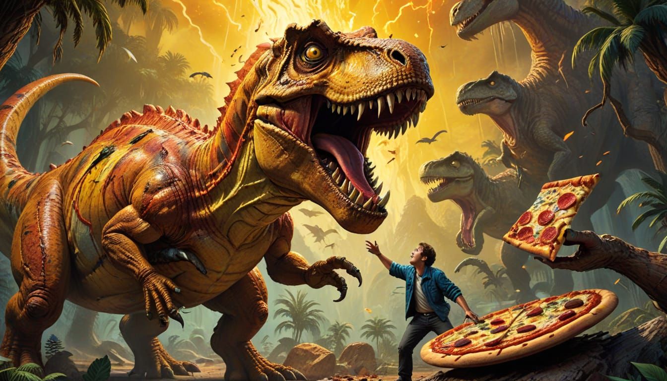 A time-traveling pizza delivery guy