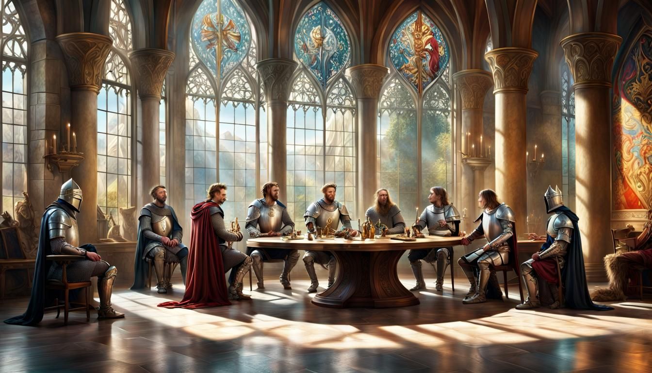 King Arthur and Knights of the Round Table