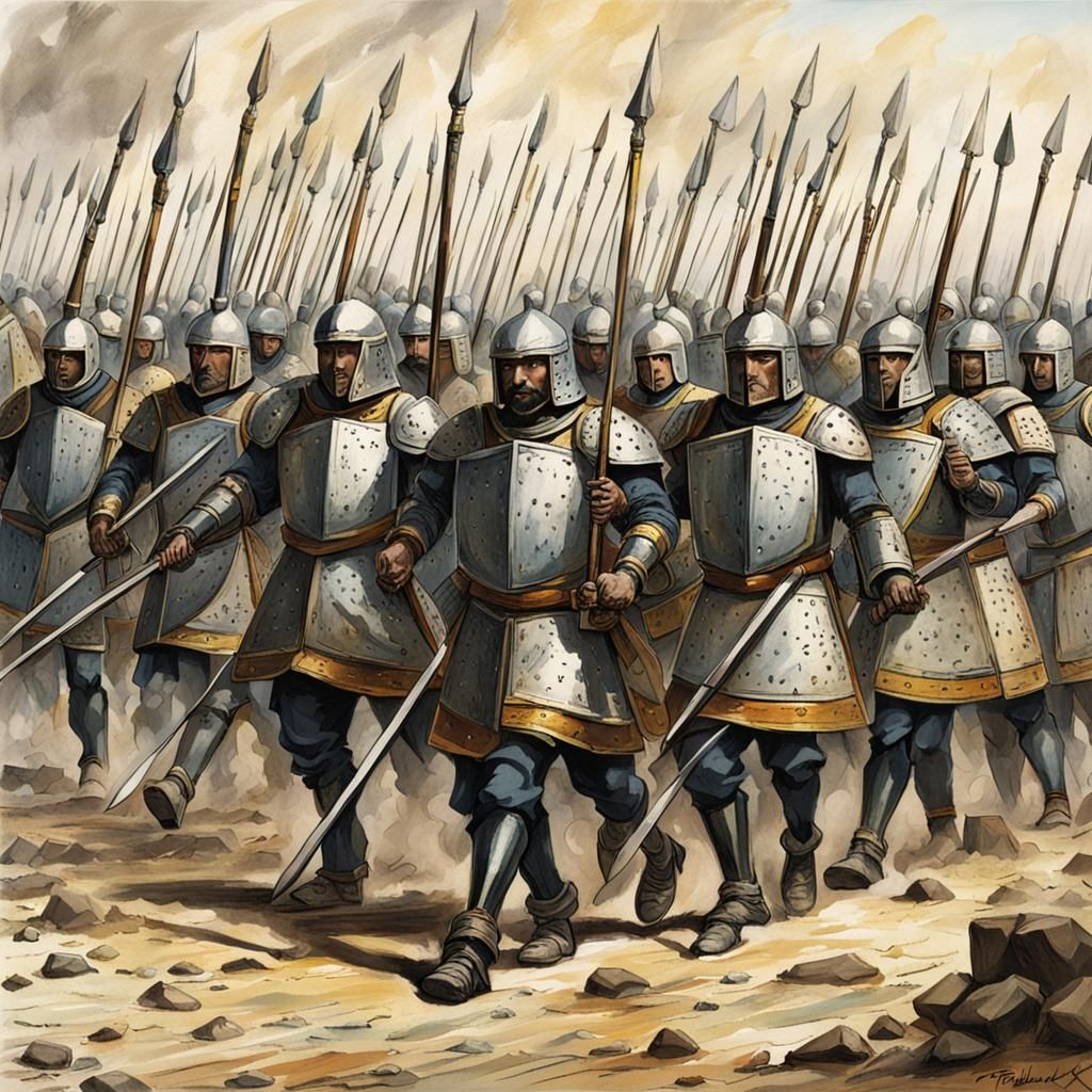 Ancient Phalanx on Battlefield