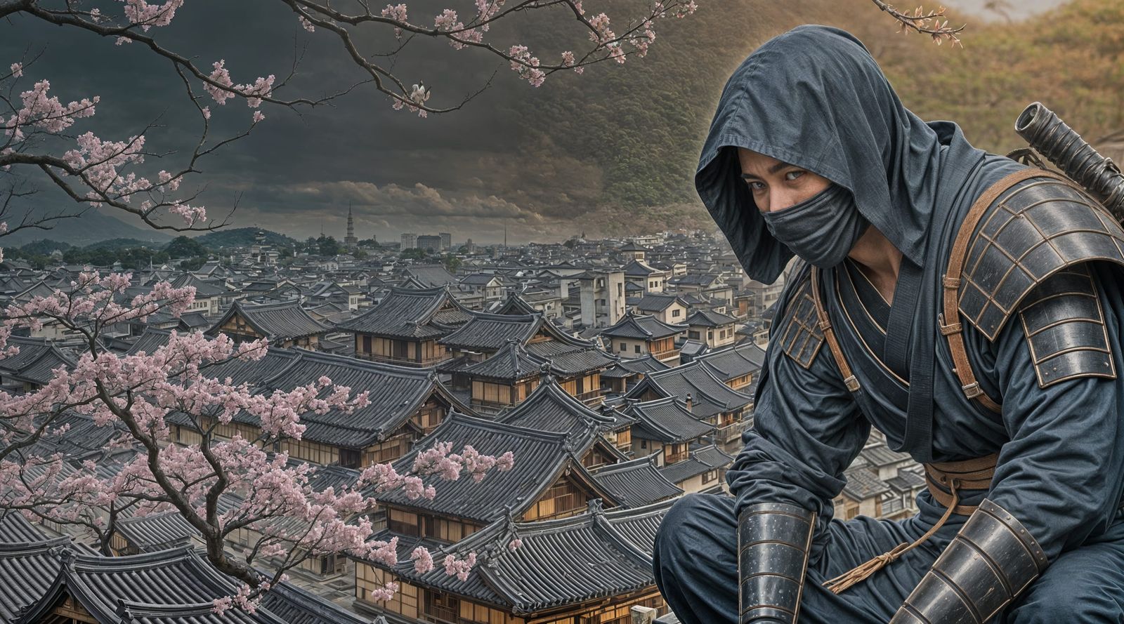 Ninja Assassin in Edo-Period Kyoto
