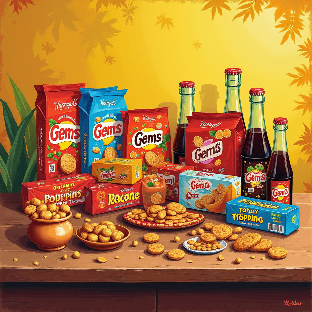 Nostalgic Indian Childhood Snacks from the 1990s