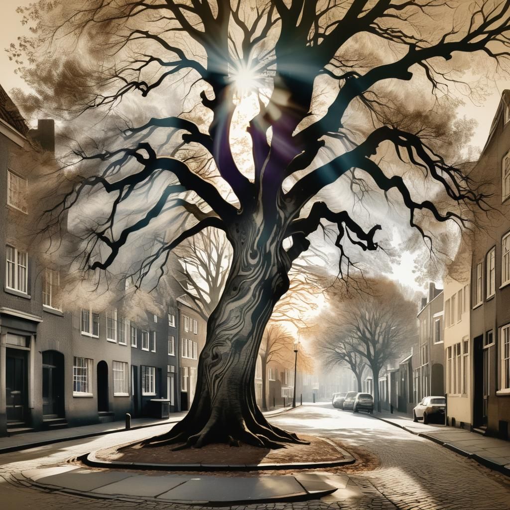 An old chestnut tree