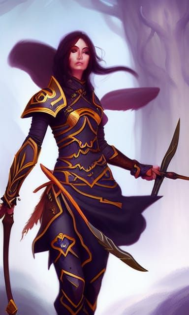 A Fantasy Ranger by Astri Lohne.