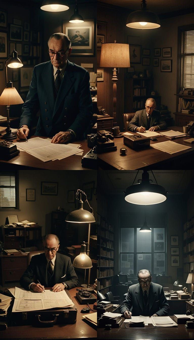 Dramatic Cold War-Era Portrait of Klaus Fuchs in Espionage