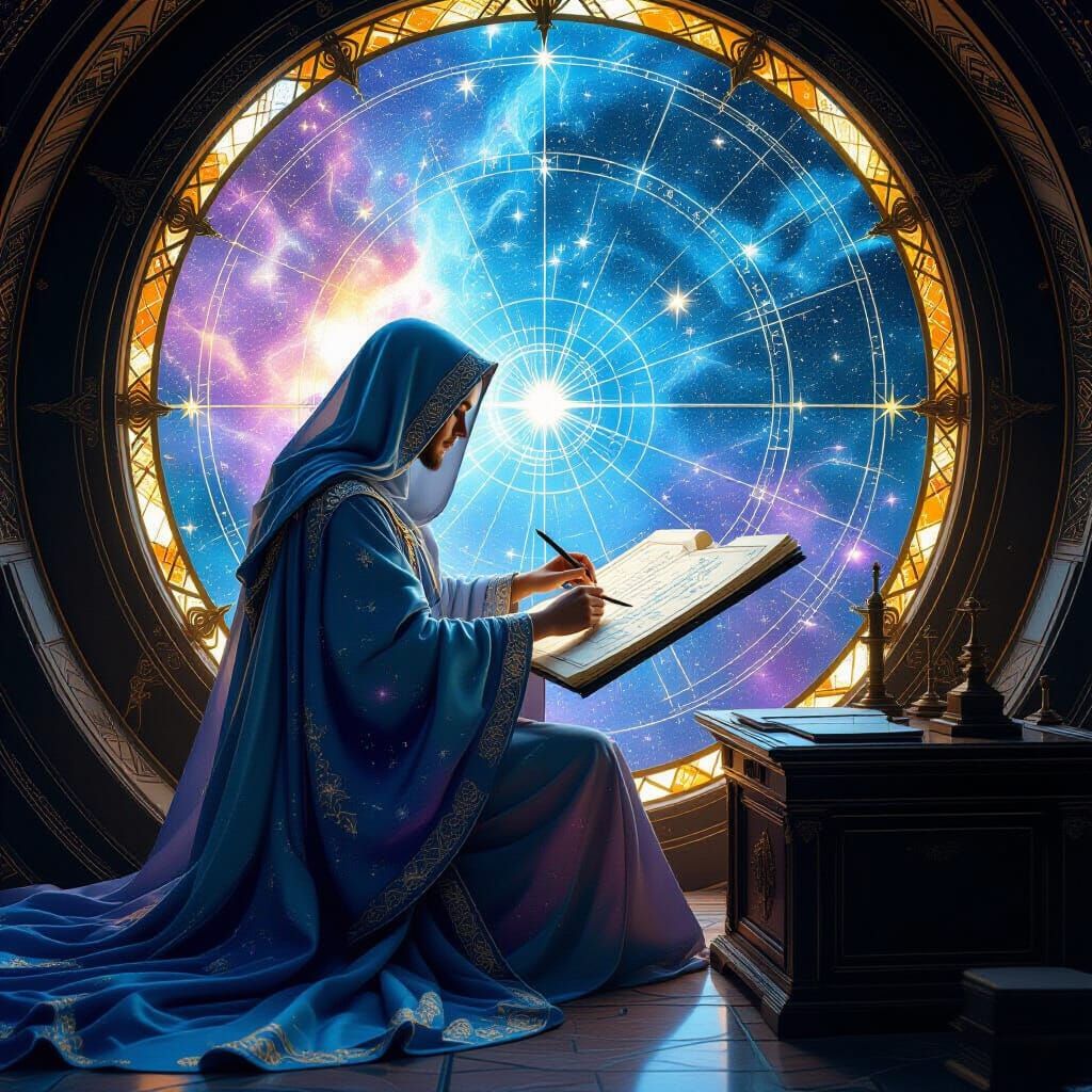 Celestial Cartographer Charts Constellations in Art Nouveau ...