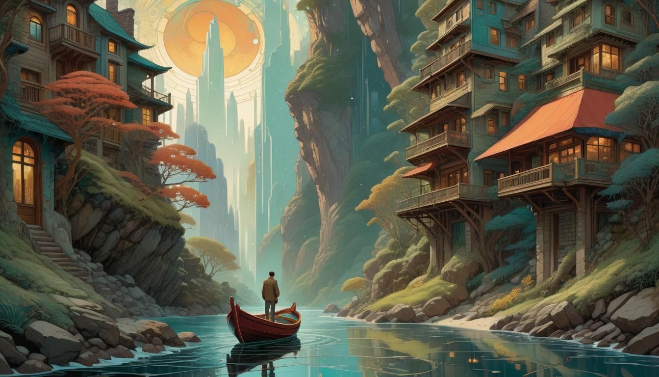 Iconic Fusion: Kinkade, Ngai, and Moebius