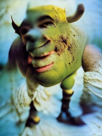 Shrek in Dreamy, Ethereal Style