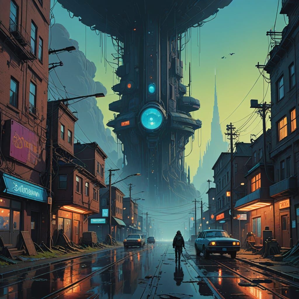 Ethereal Guardian of Ancient Alien Metropolis