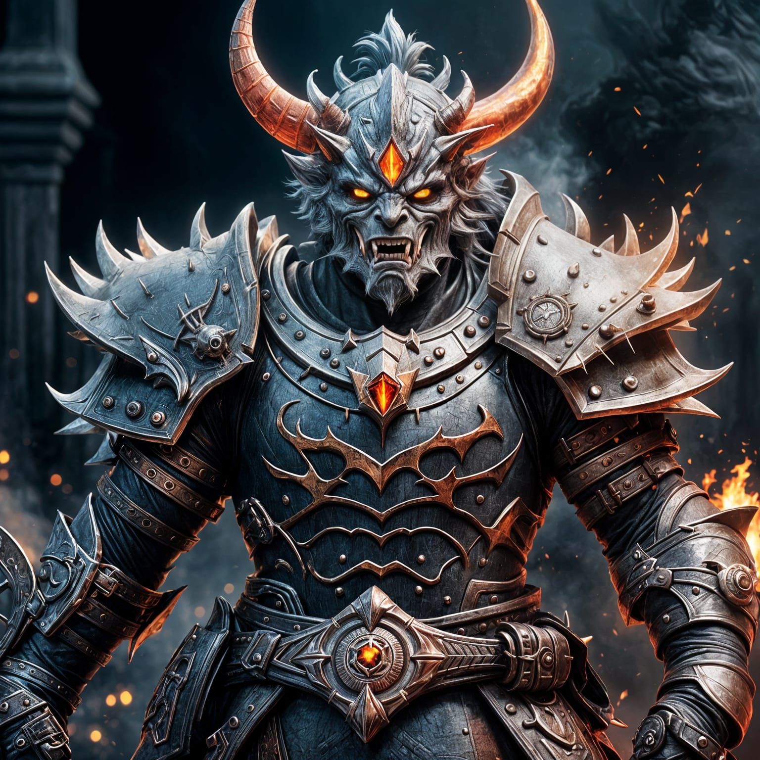 Demonic Text in Evil Font