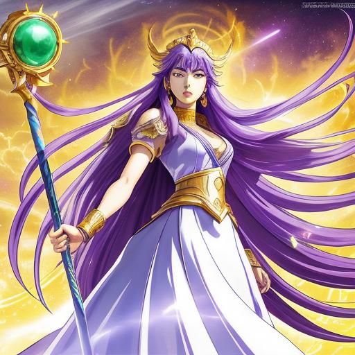 Princess Saori (Goddess Athena)