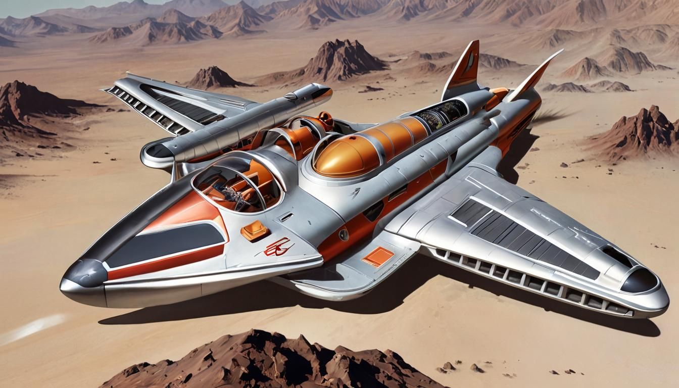 atomic space age vehicle