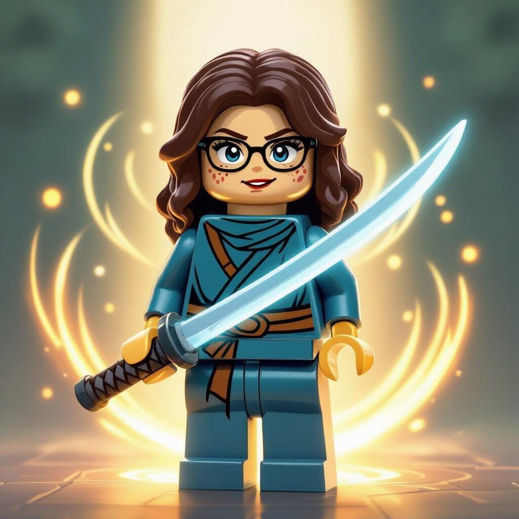 Lego Farm Girl Becomes Sound Ninja Warrior