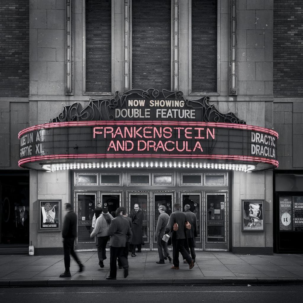 1930s Movie Palace: Frankenstein and Dracula Double Feature
