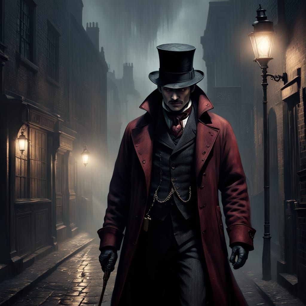 Mysterious Victorian Alleyway Encounter