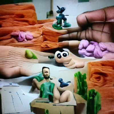 Simple Claymation Figure