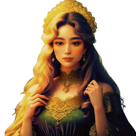 Woman in Lace: A Soft-Focus Pastel Portrait