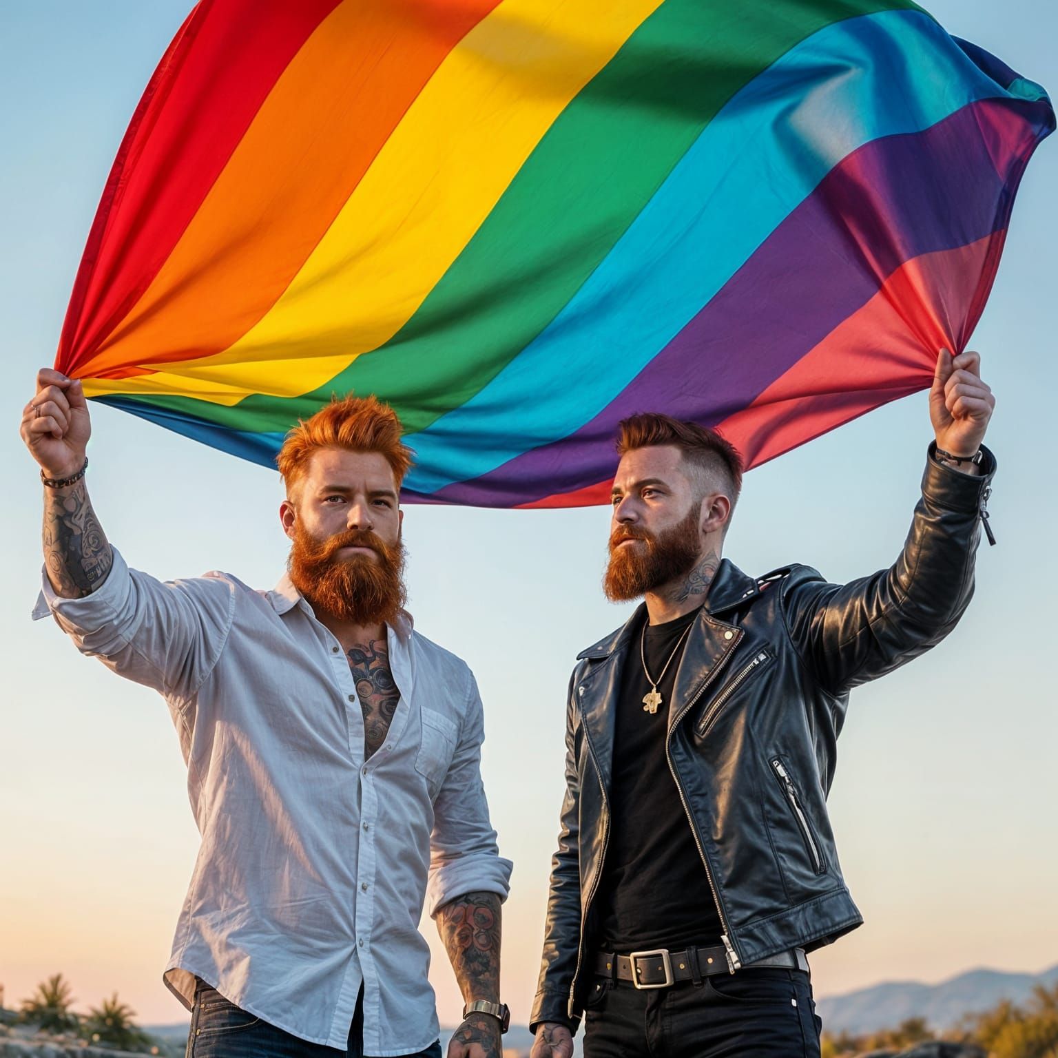 Rainbow Flag Unfurled: A Celebration of Pride