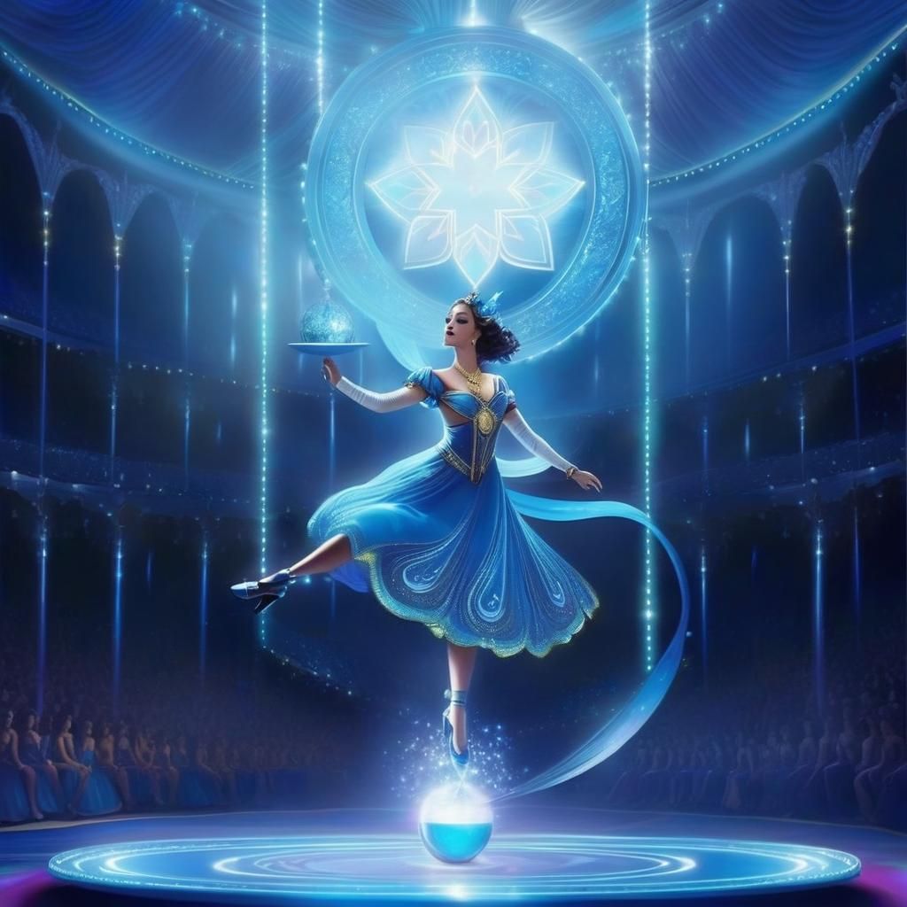 Mystic Starlight's Water Spell in Circus