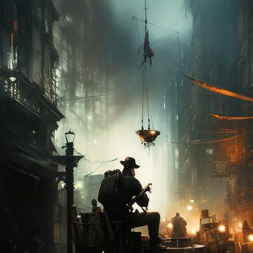 Coffee Cup Still Life as Colorful Splash Art