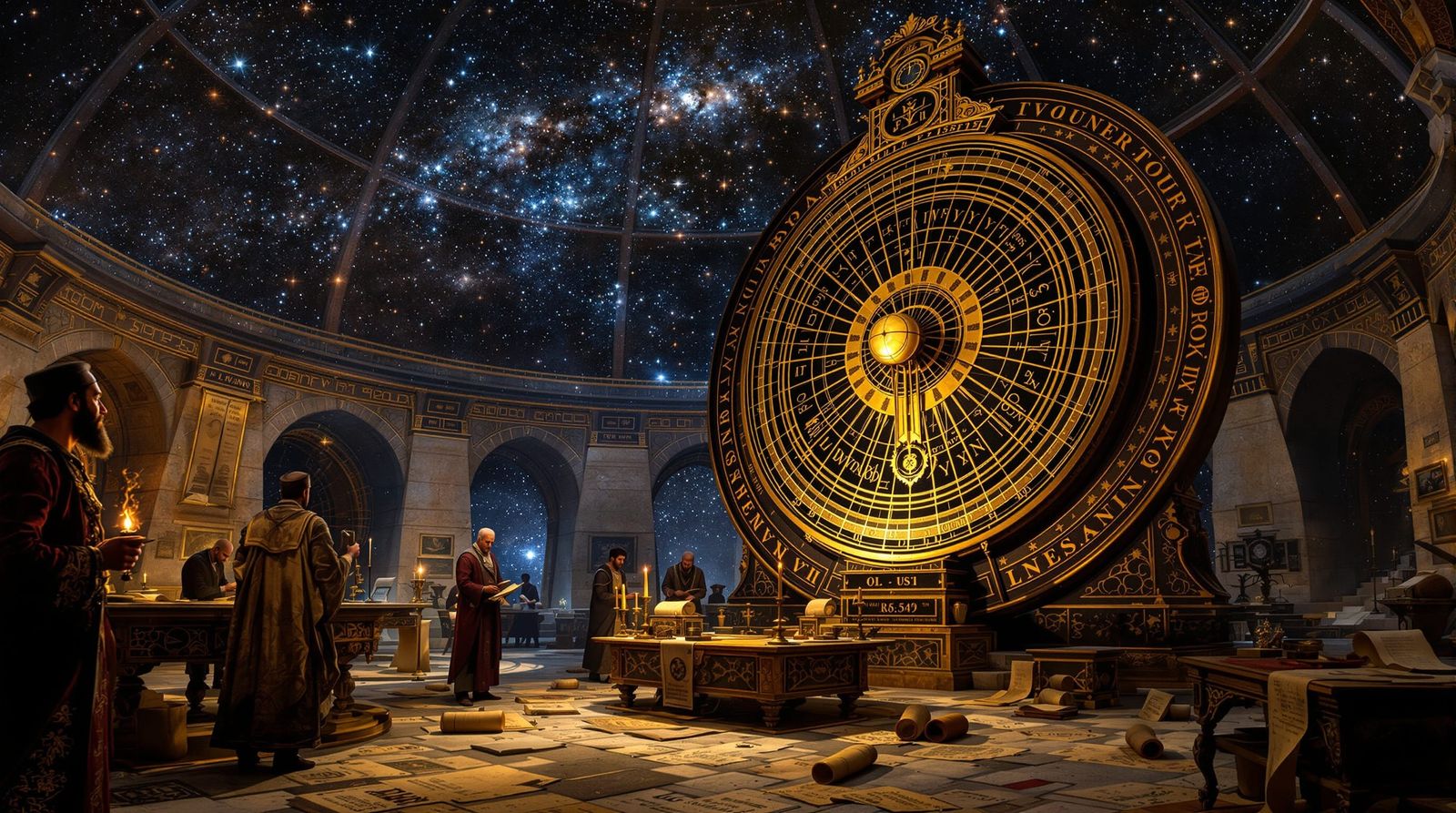 Nasir al-Din al-Tusi at Maragheh Observatory