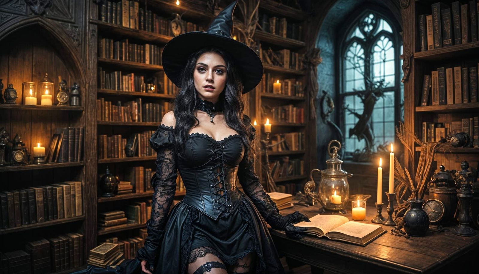 Witch's study