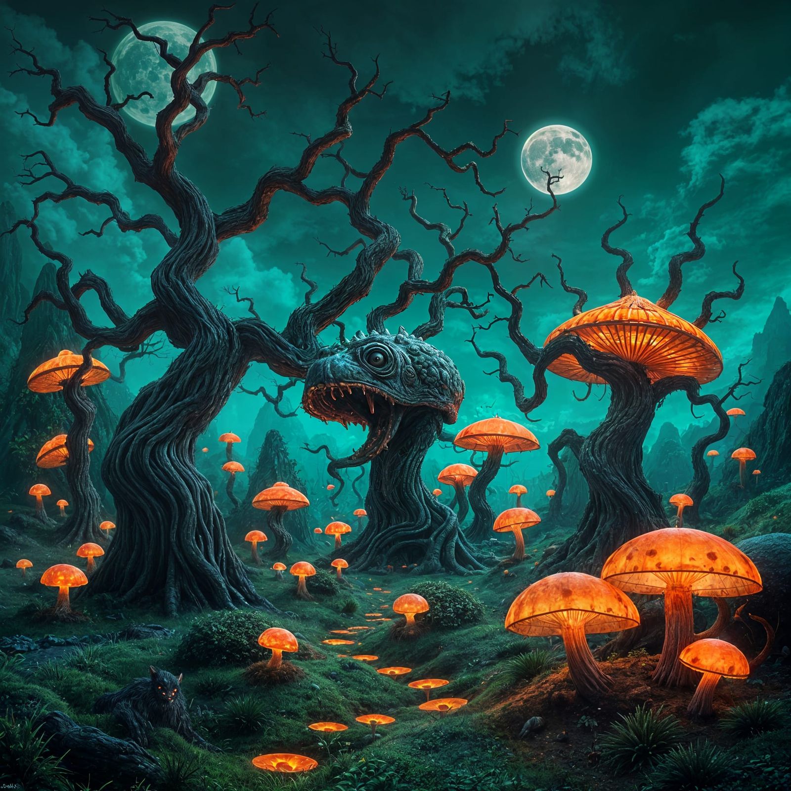 Fantastic Nature in a Toxic World: Digital Art