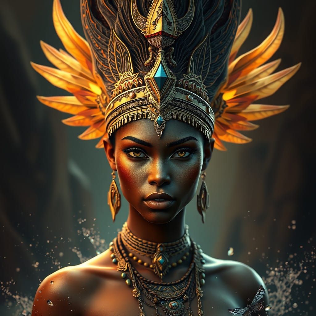 Nubian Goddess of the Ancient Nile