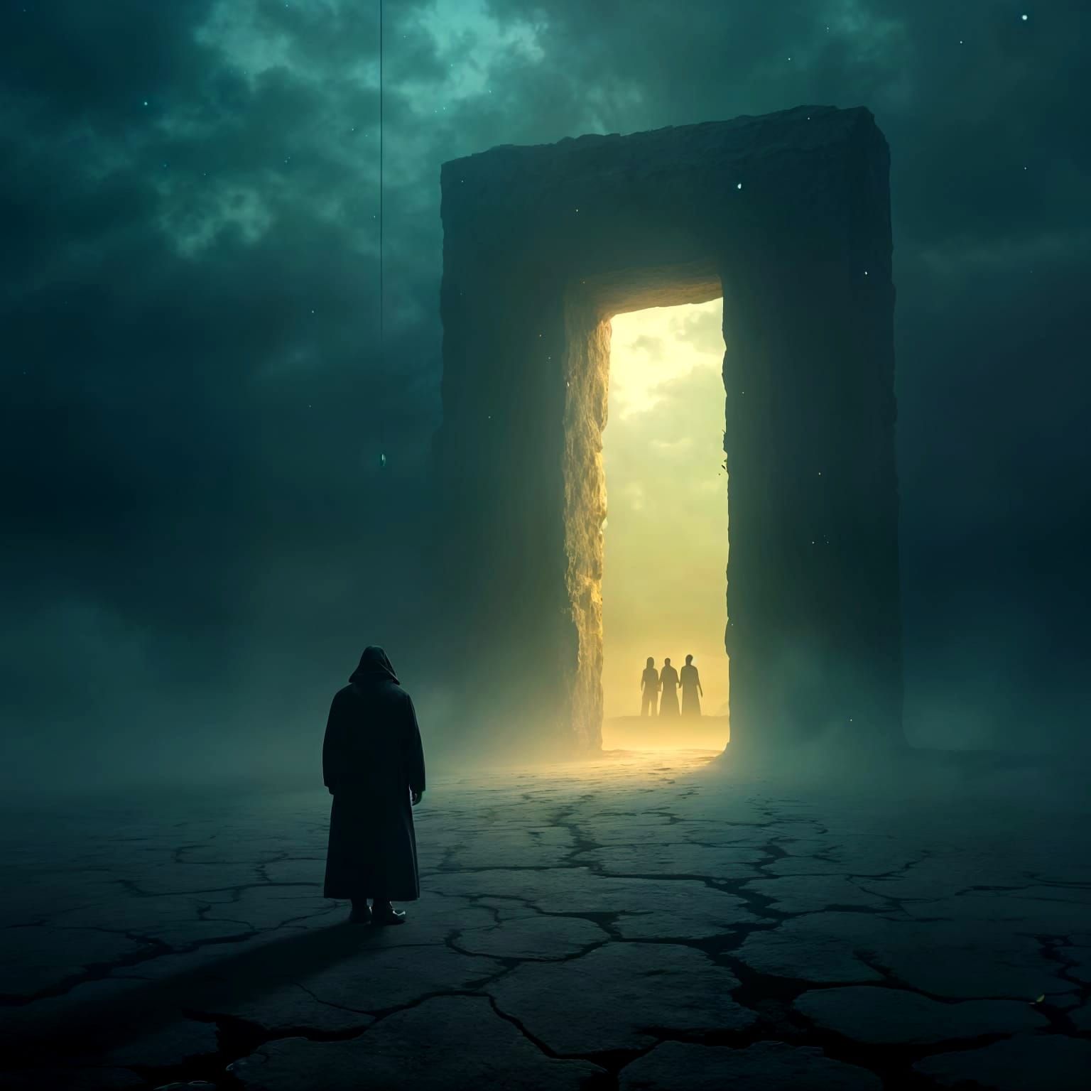 A Moment of Peace Amidst Strangers