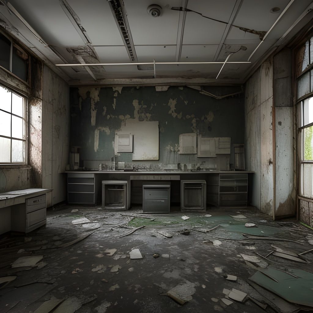 Abandoned Scientific Research Facility