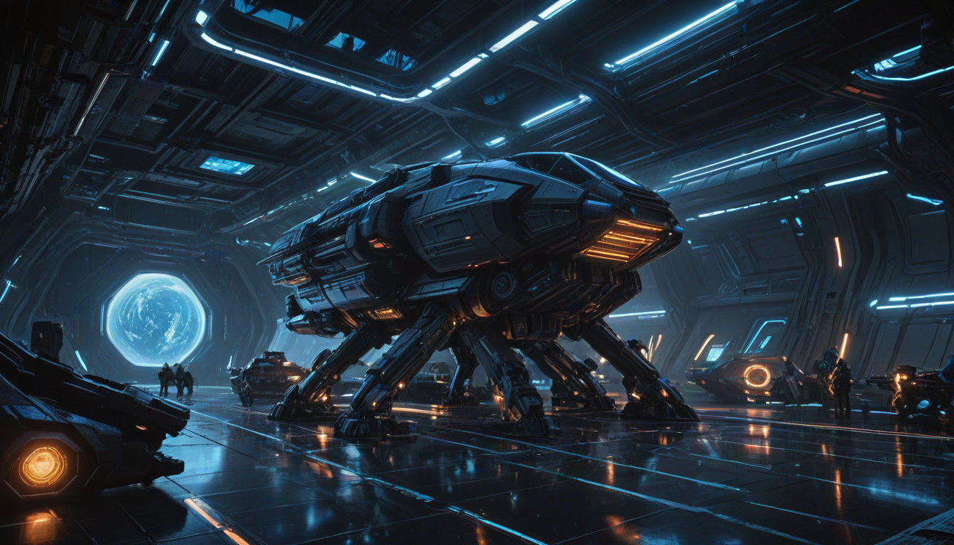 Galactic Council Debates Humanity's Fate in Epic Sci-Fi Scen...