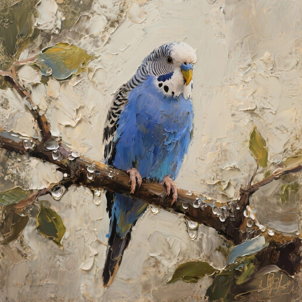 Blue Budgie