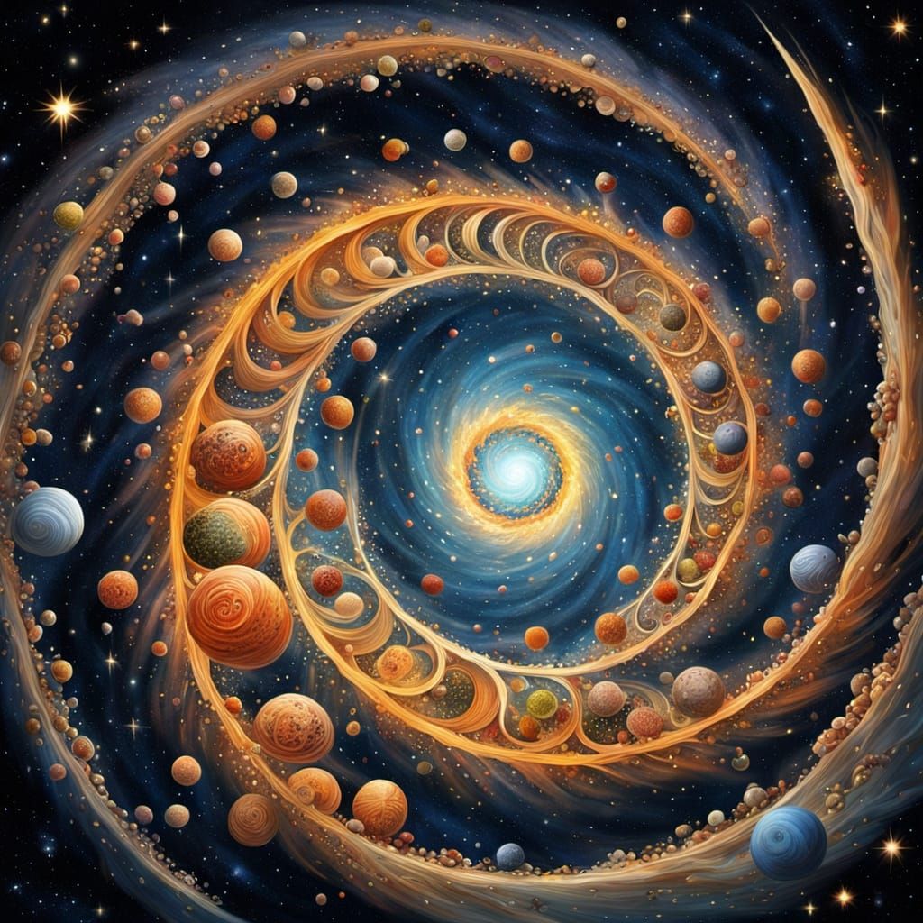 Cosmic Seeds Unfurl in Primordial Beauty