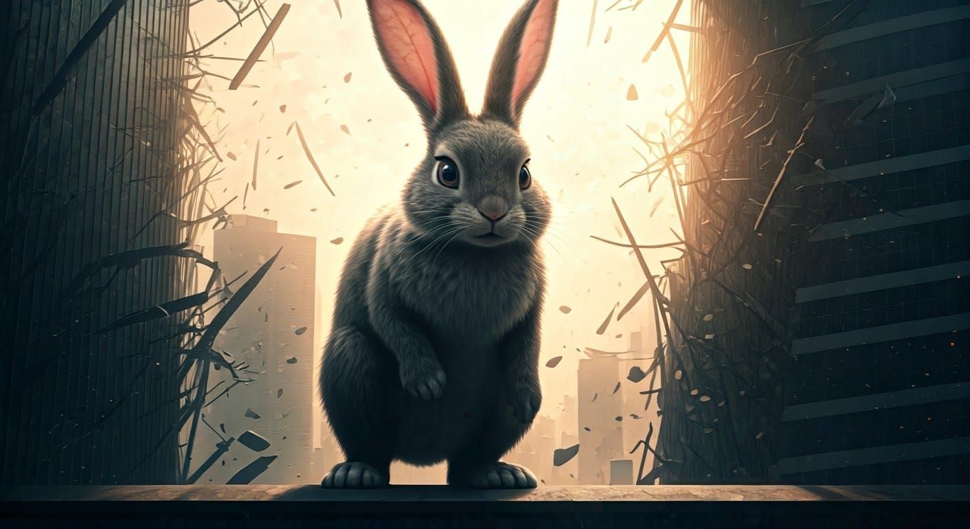 A Giant Bunny Rabbit