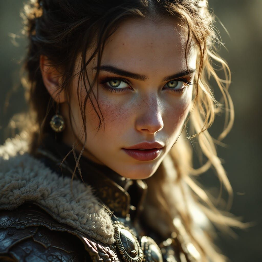 Effortless Elegance in Weathered Armor