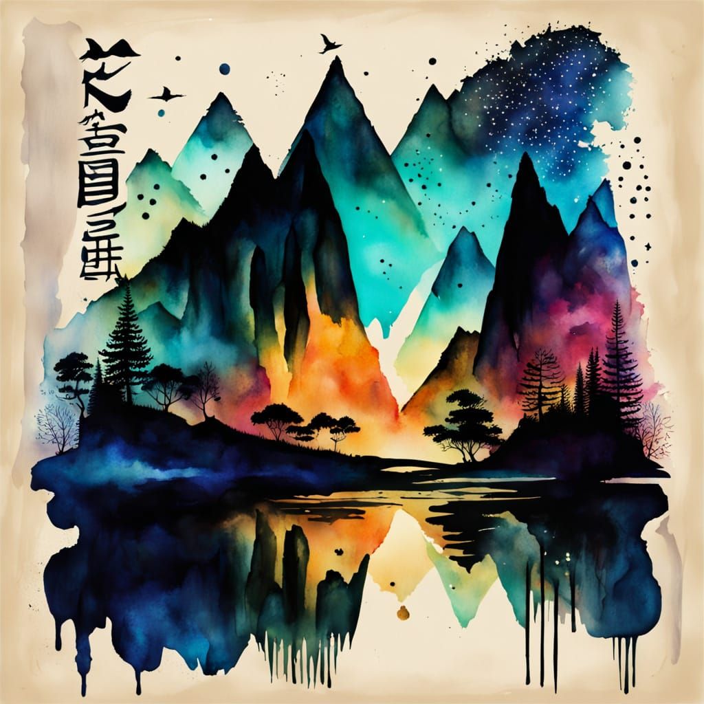 Whimsical Bridge of Tomes Under Ethereal Moonlight