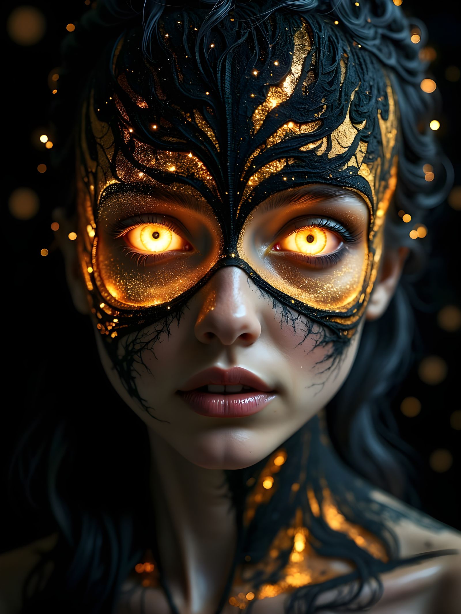 Ethereal Enigma: A Glimpse of Ephemeral Beauty