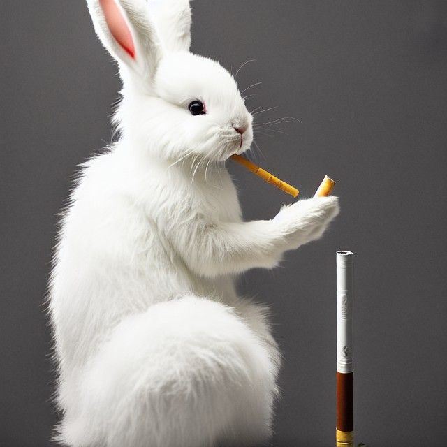 Smoking Bunny: An Unexpected Habit