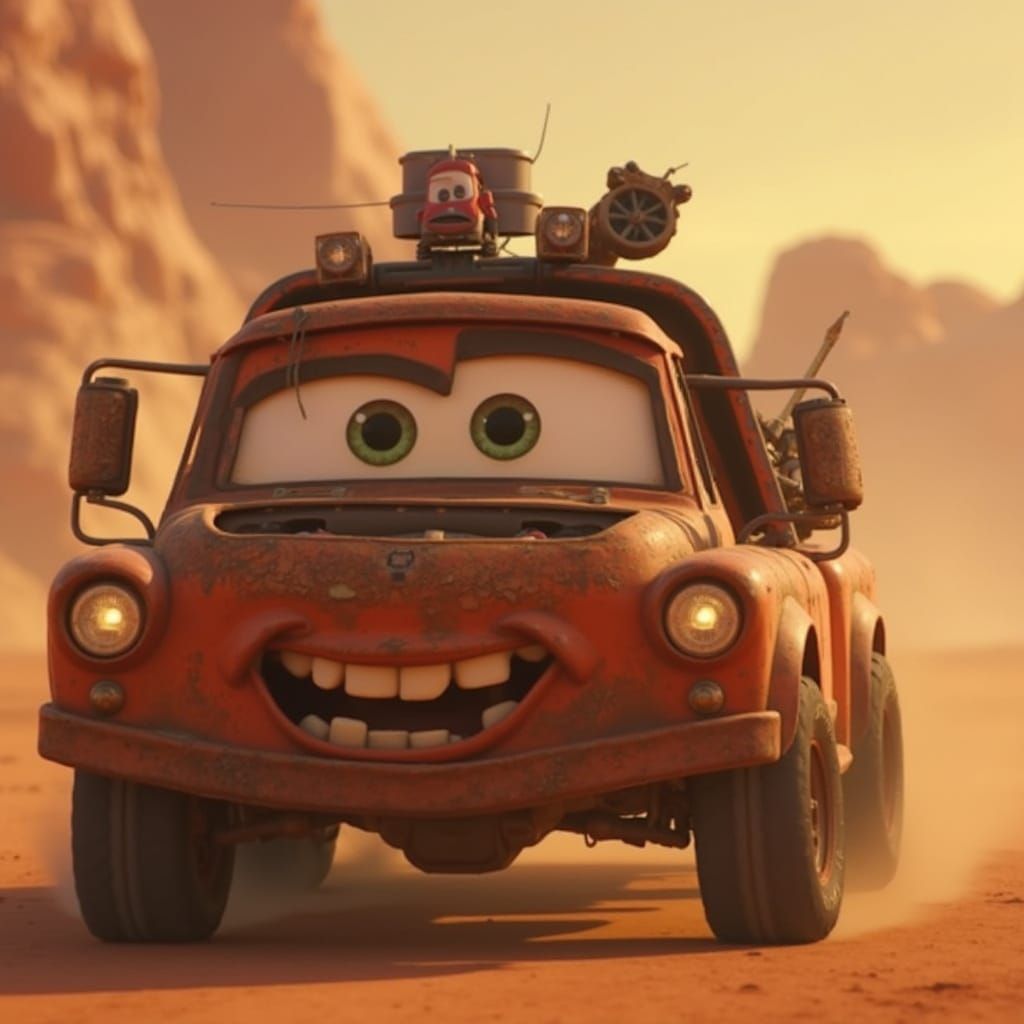 Disney Pixar Mad Max Movie Screencapture