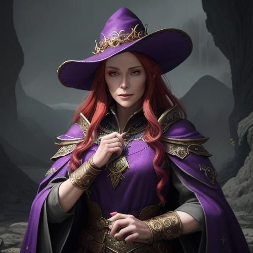 Enchanting Elf Illusionist Casting Dream Spell