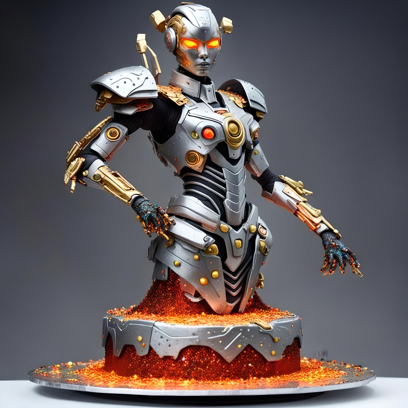 LemonZest's Cyborg Celebration Cake.