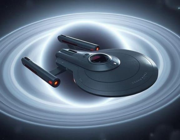 USS Equinox NCC-72381 Orbits a Gas Giant