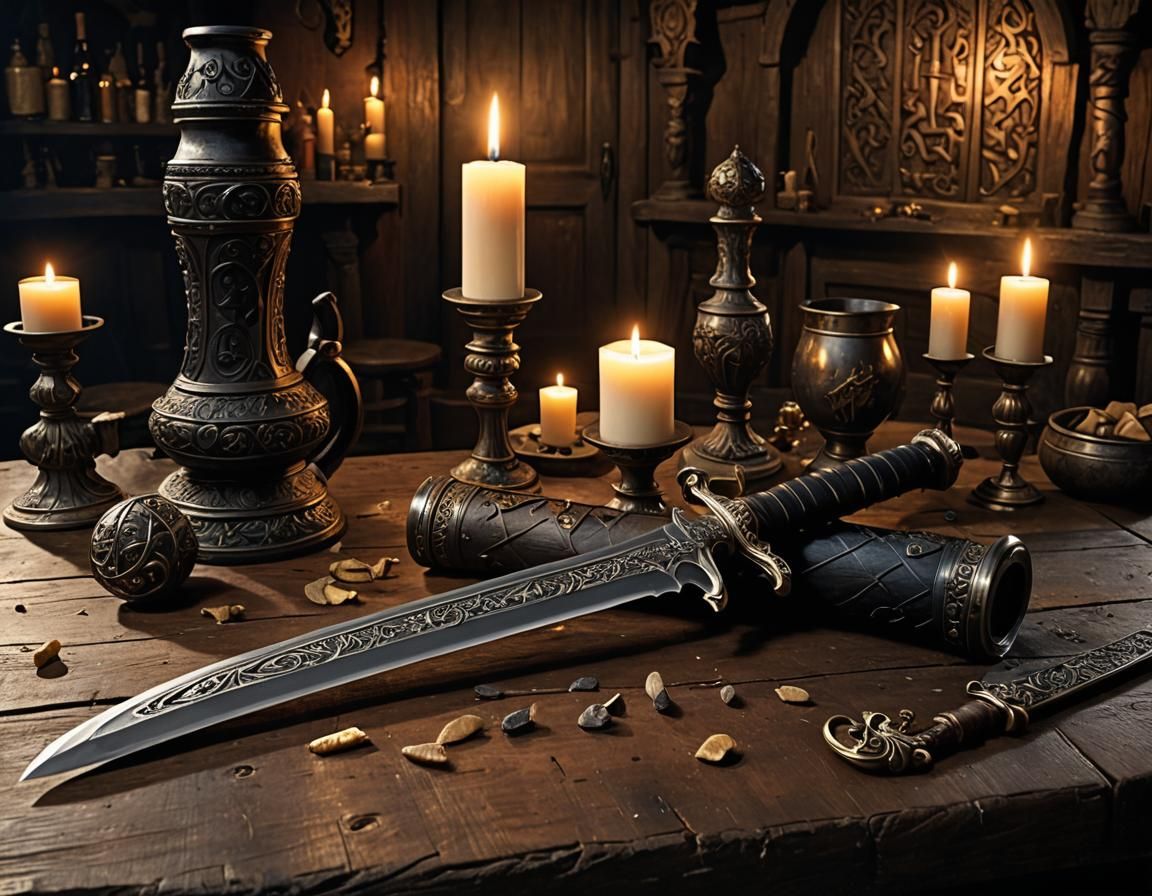 THe blade of Areshian Redmist