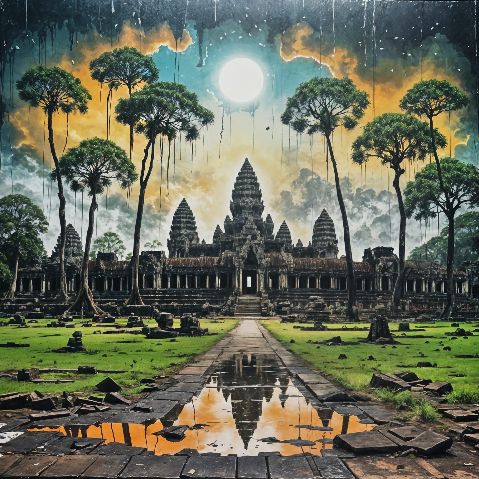 Angkor Wat drip