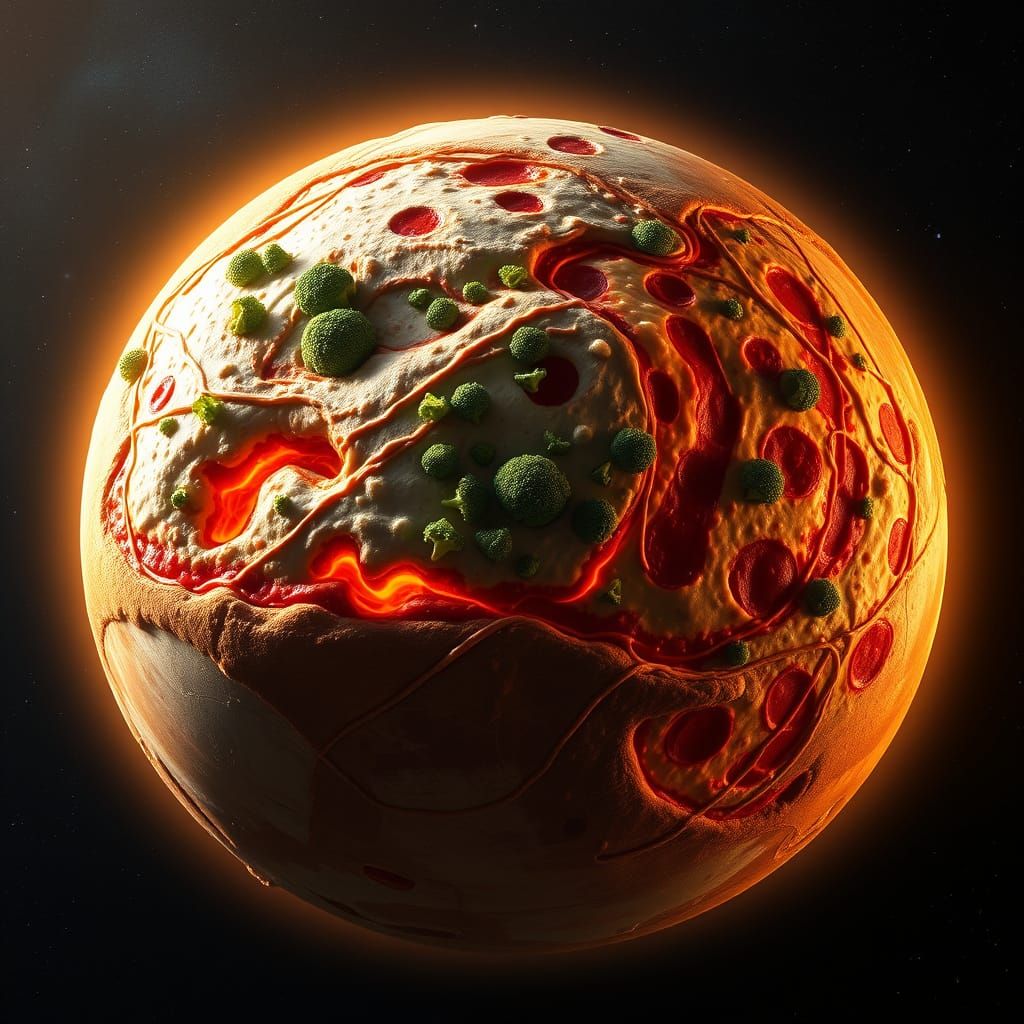 Pizza Planet: A Gourmet Edible Landscape
