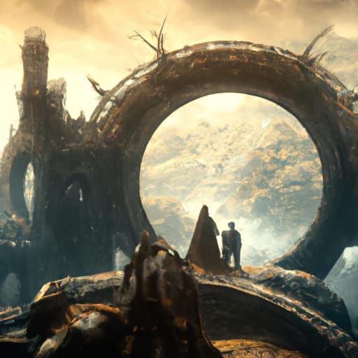 Epic Elden Ring Digital Matte Painting